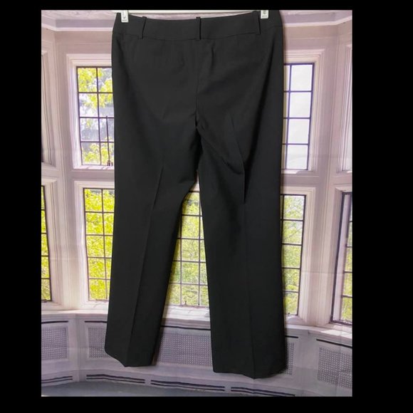 Halogen Whitney NWT Black Boyfriend Low Rise Pants Size 8 - Business Career Work - Picture 4 of 6